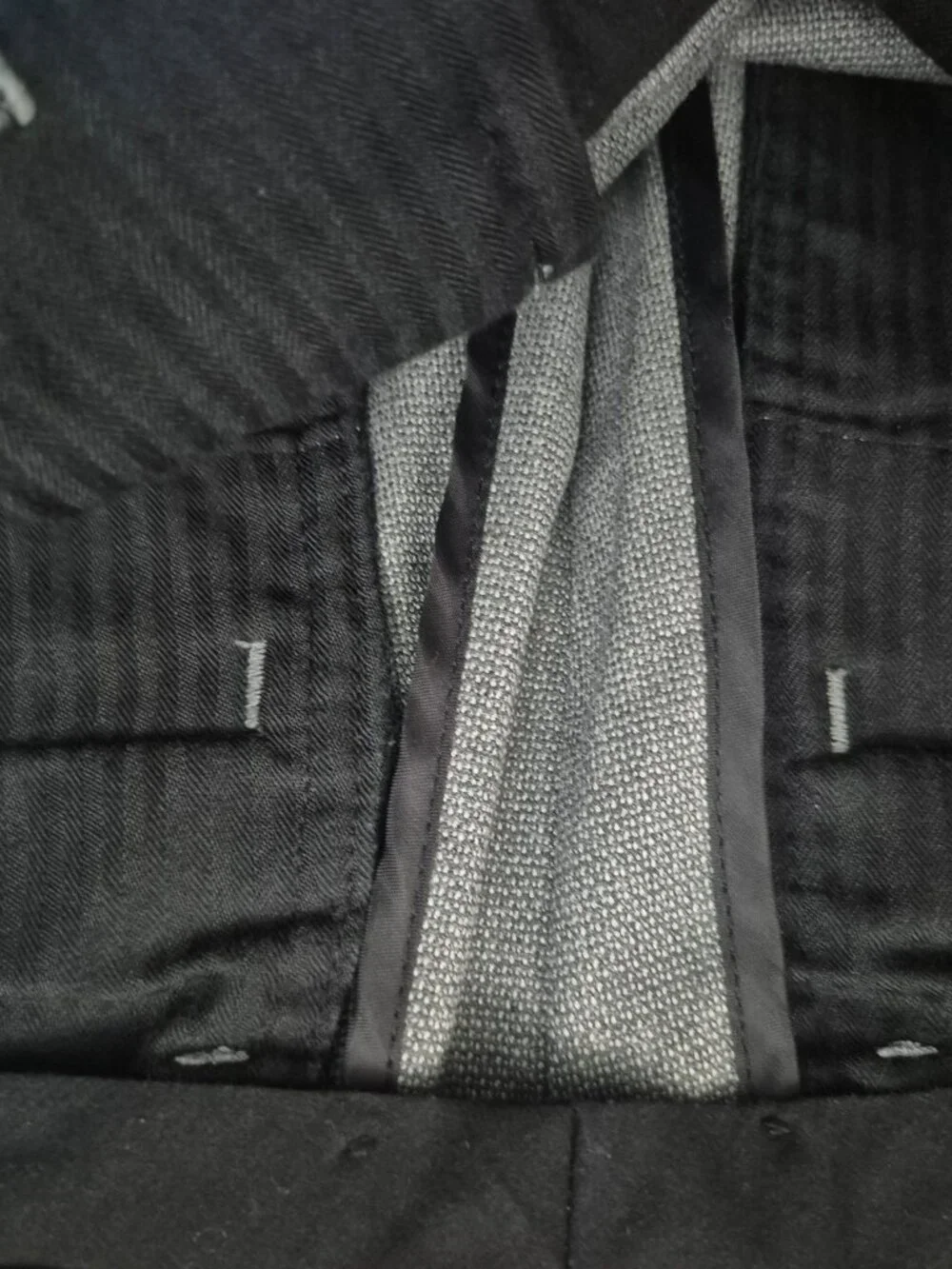 Banana Republic Slim Fit Dress Pants Men's 33x32 Grey Flat Front